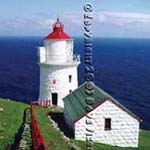 Nolsoy Island Lighthouse Nolsoy Island Faroe Islands